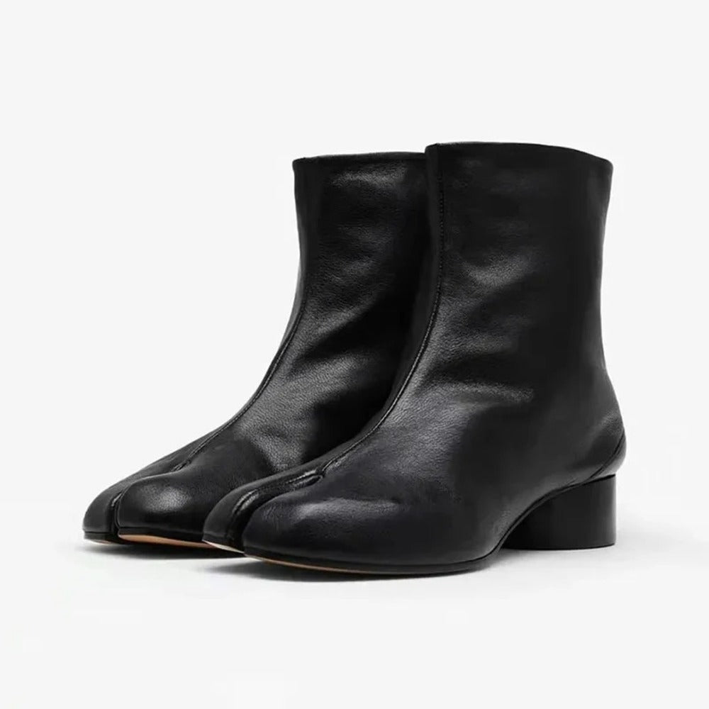 Bottines noires à plateforme