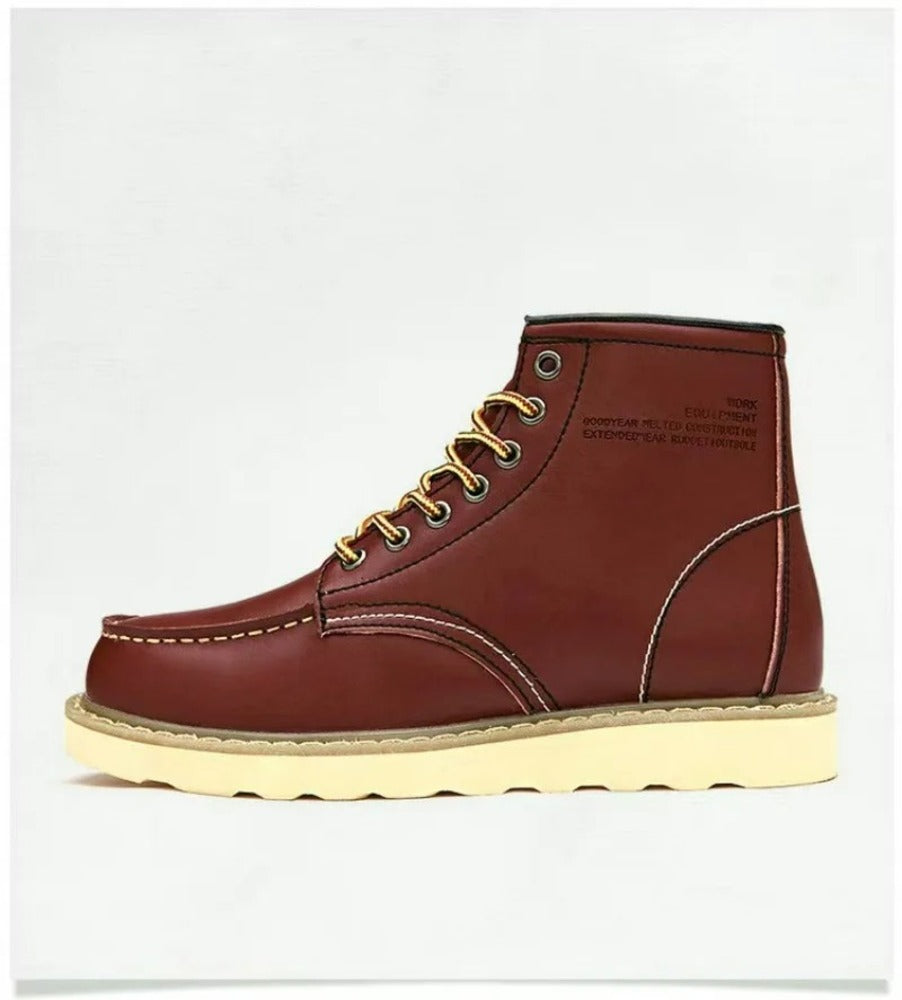 Bottines pour pied large