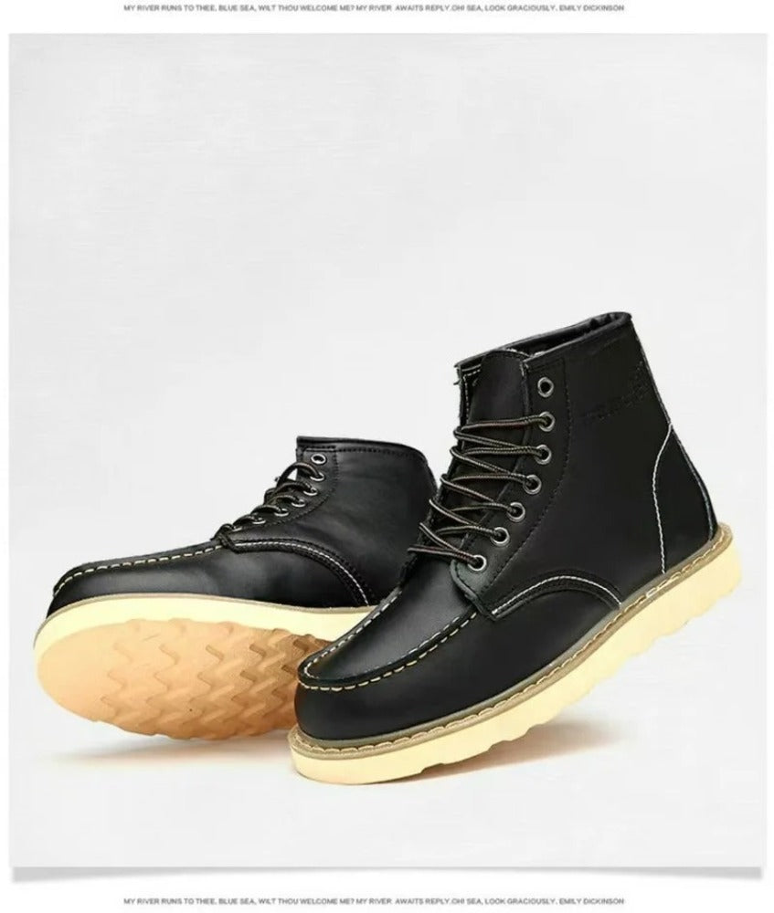 Bottines pour pied large
