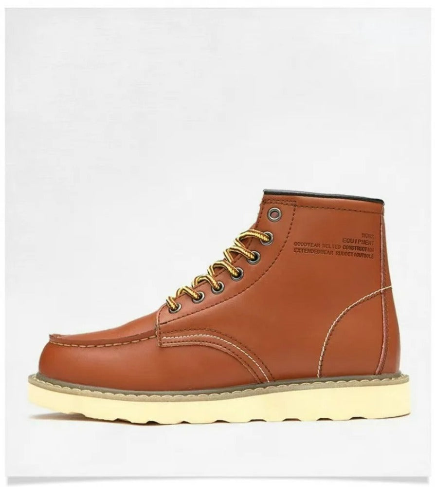 Bottines pour pied large