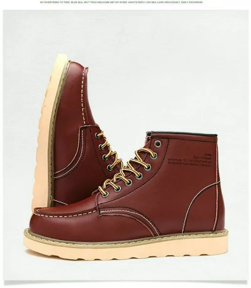 Bottines pour pied large