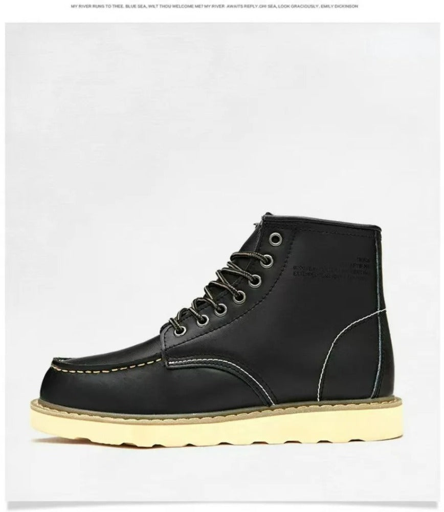 Bottines pour pied large