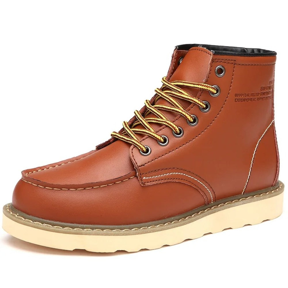 Bottines pour pied large