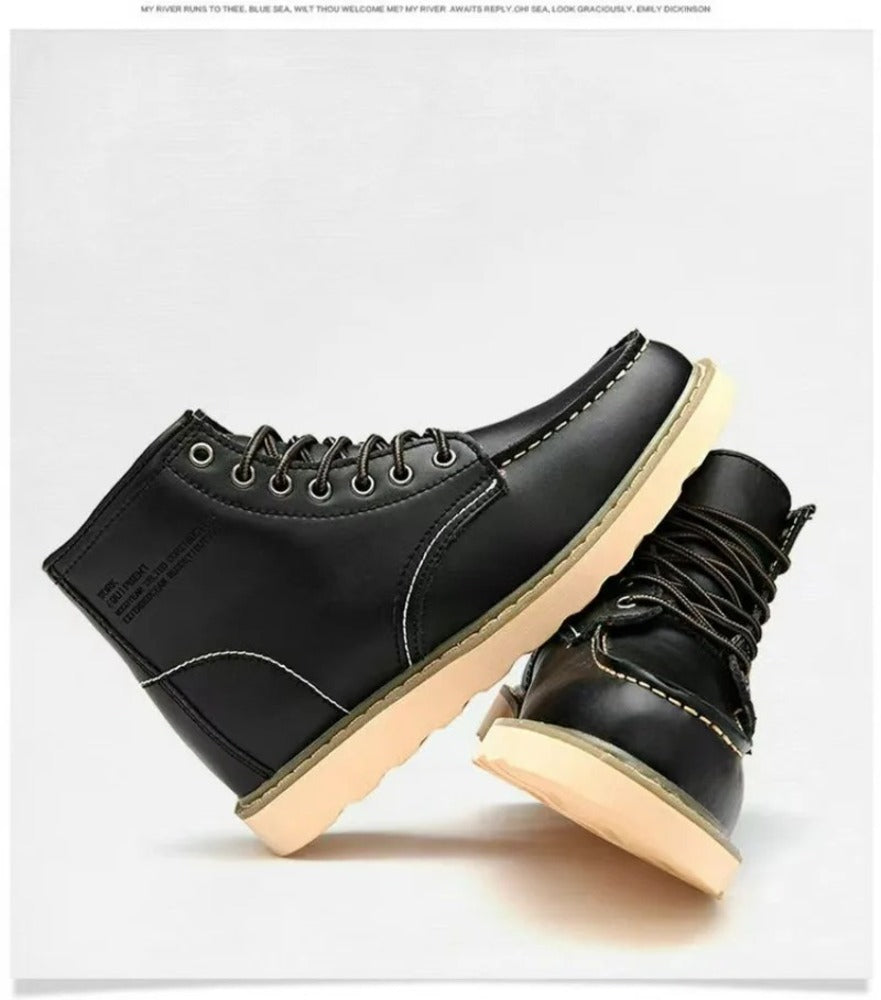 Bottines pour pied large