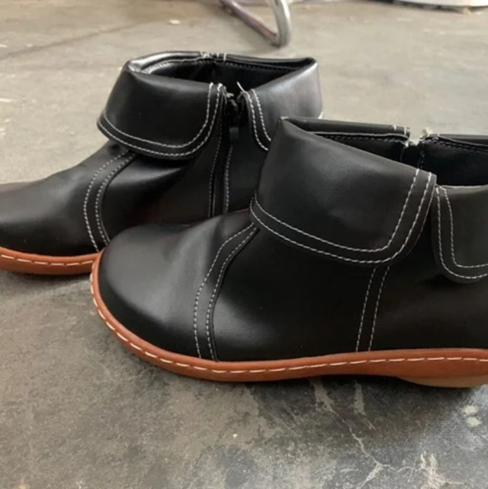 Bottines courtes semelles compensées