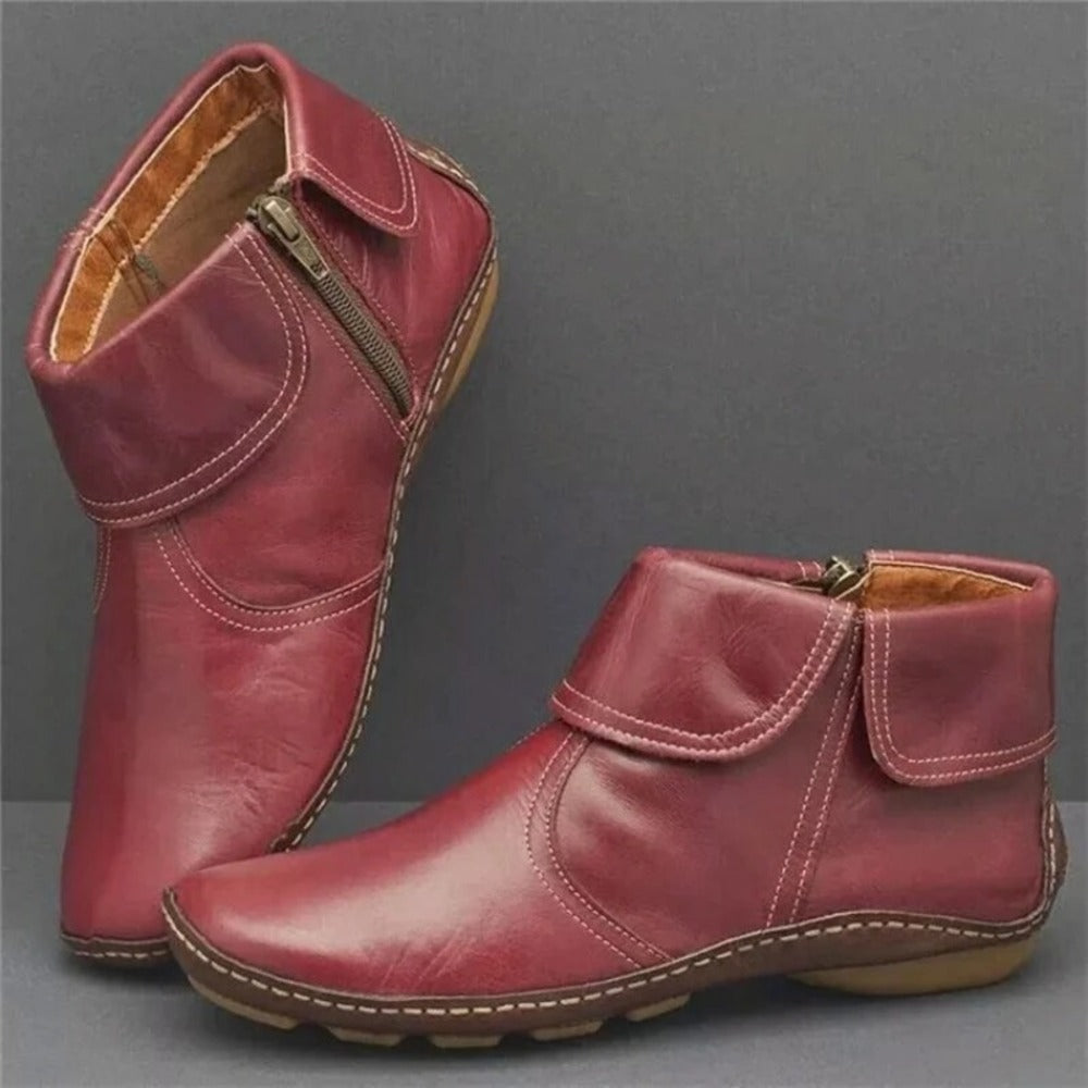Bottines courtes semelles compensées