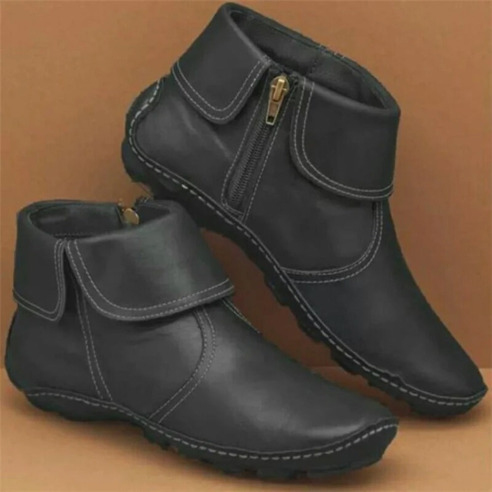 Bottines courtes semelles compensées
