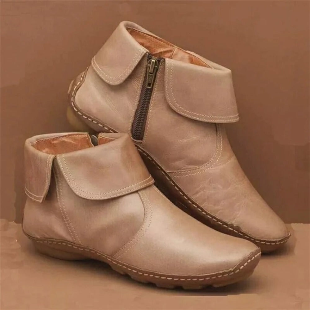 Bottines courtes semelles compensées