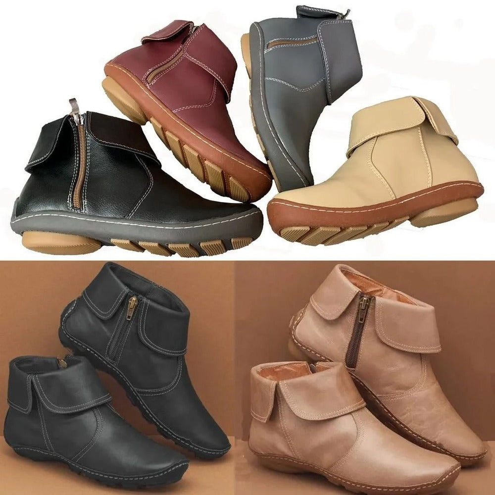 Bottines courtes semelles compensées