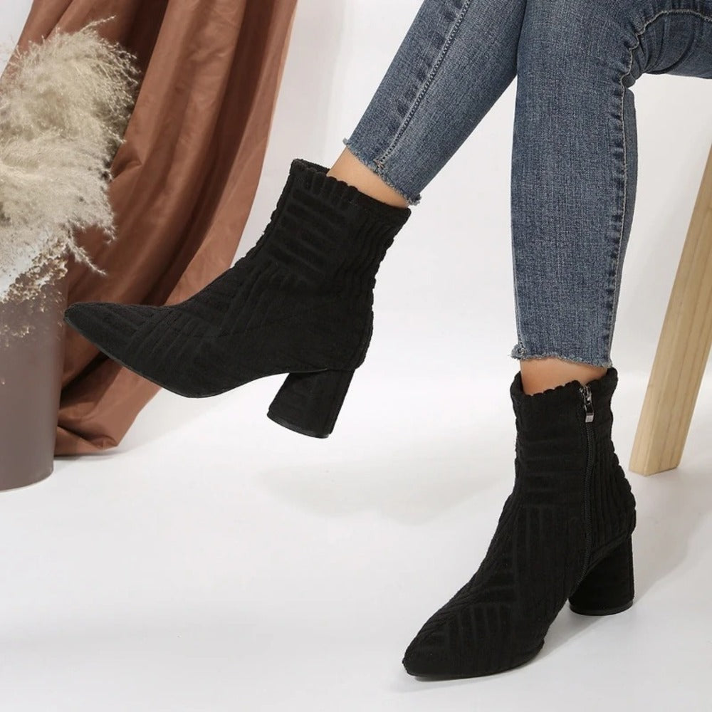 Bottines vert émeraude
