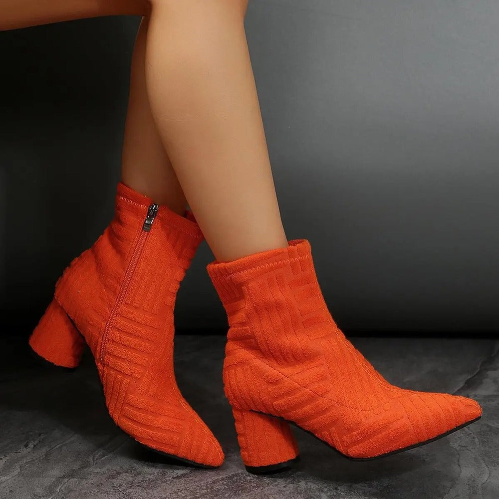 Bottines vert émeraude