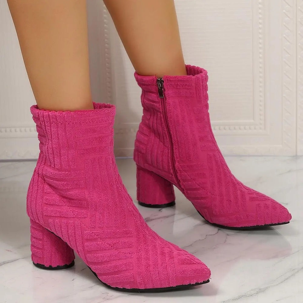 Bottines vert émeraude