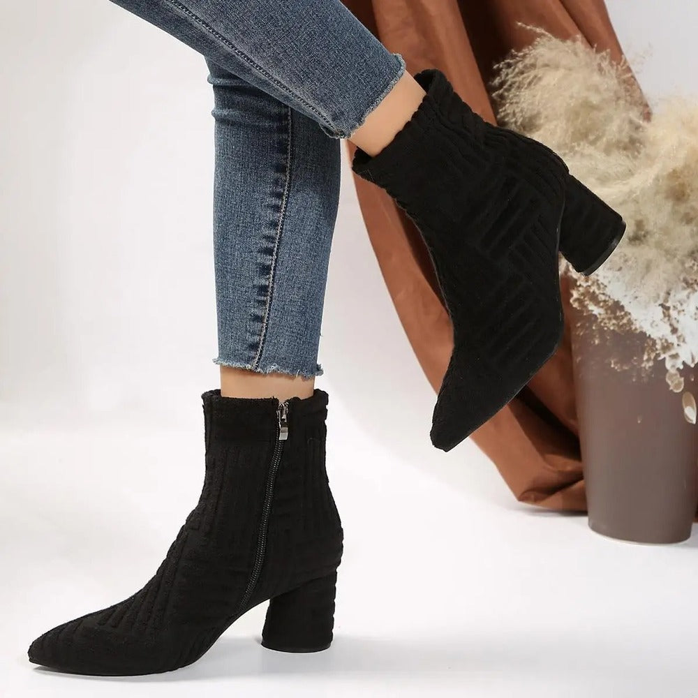 Bottines vert émeraude