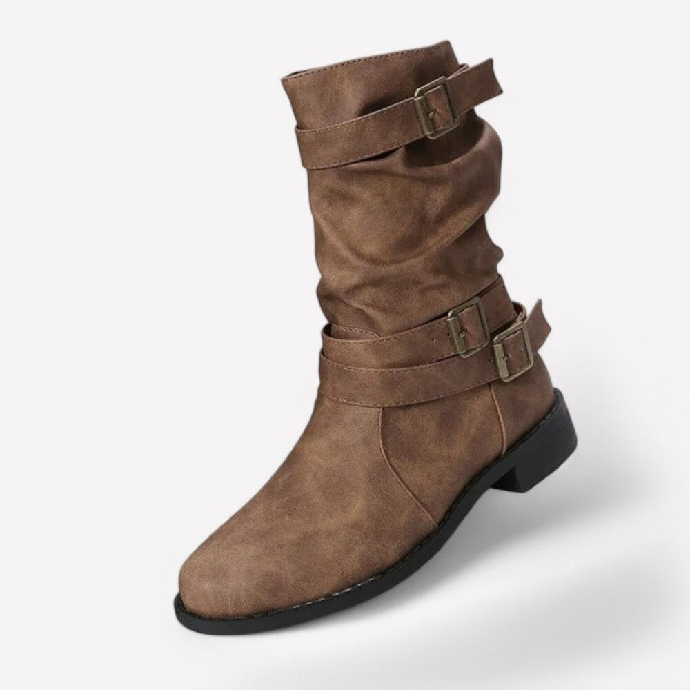 Bottines a boucles femme