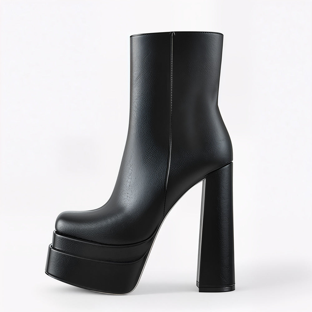 Bottines à talon haut