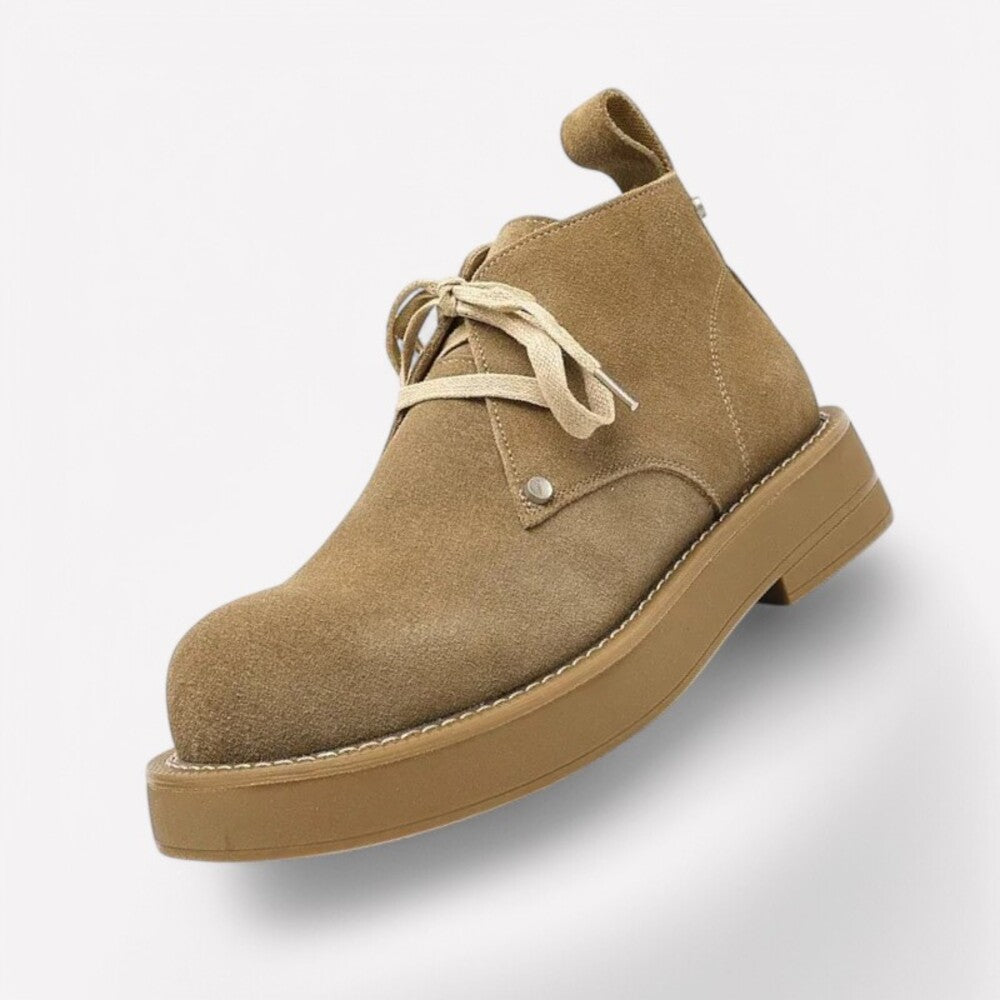 Bottines en nubuck pour homme
