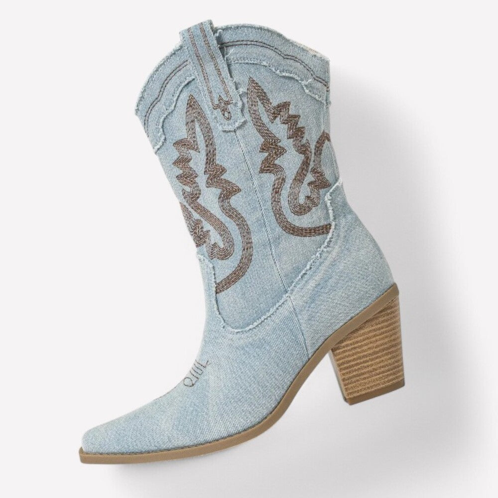 Bottines vache