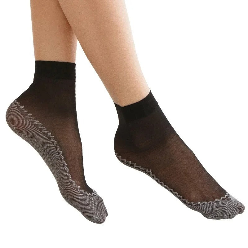 Chaussette femme invisible