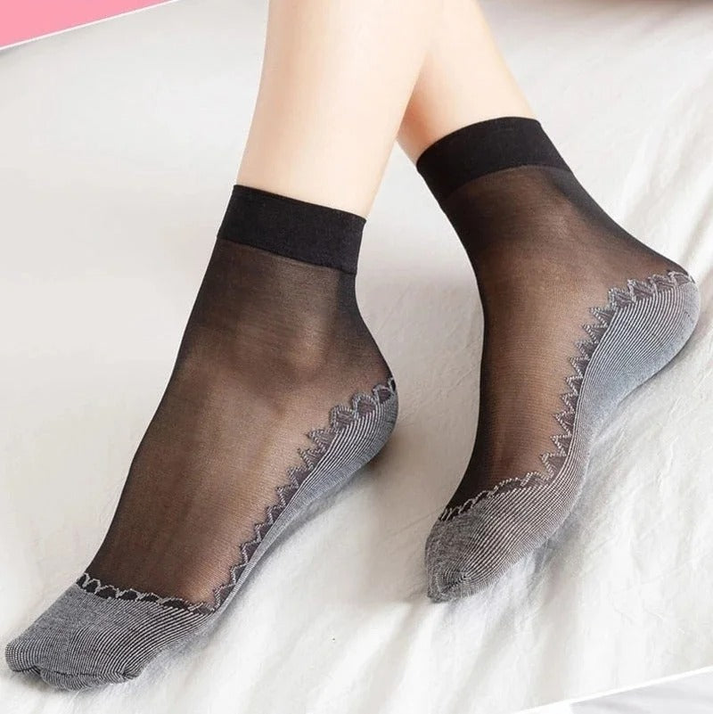 Chaussette femme invisible