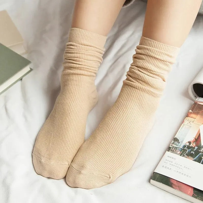 Chaussette haute pour femme