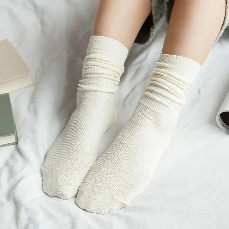 Chaussette haute pour femme