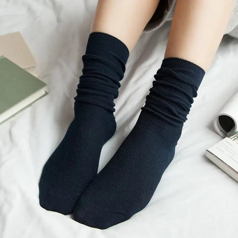 Chaussette haute pour femme