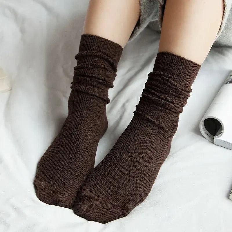Chaussette haute pour femme