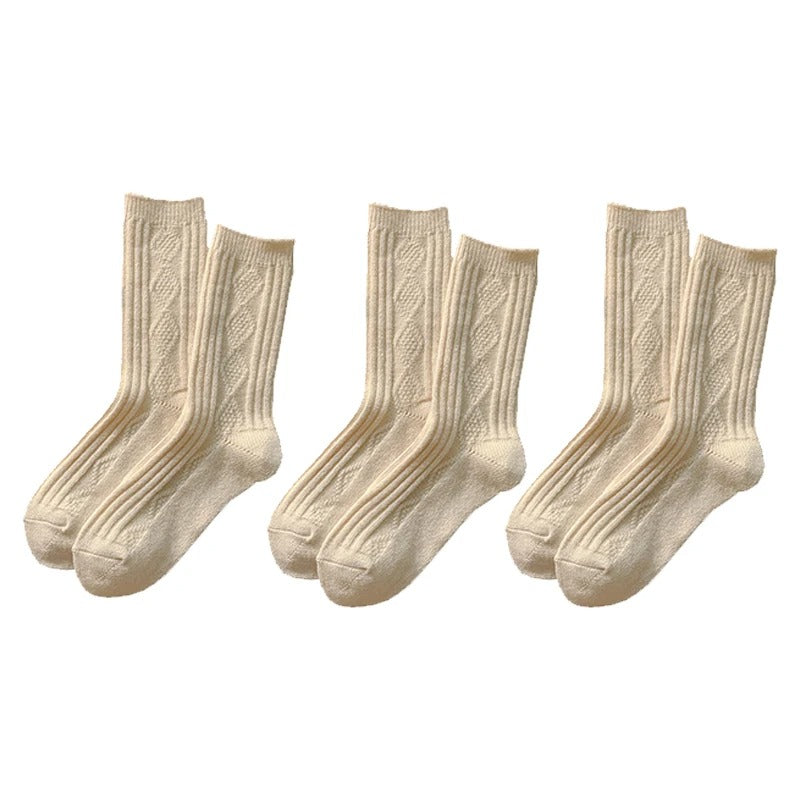 Chaussette laine femme