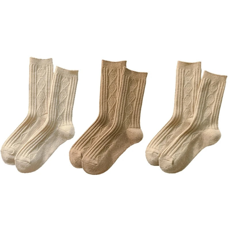 Chaussette laine femme