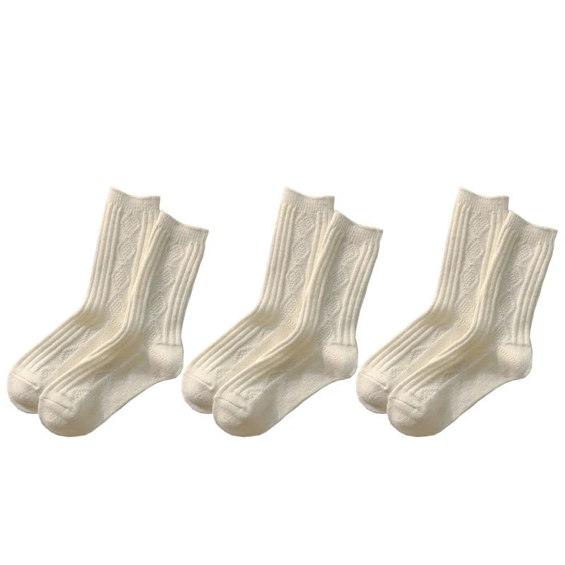 Chaussette laine femme