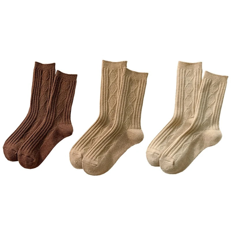 Chaussette laine femme