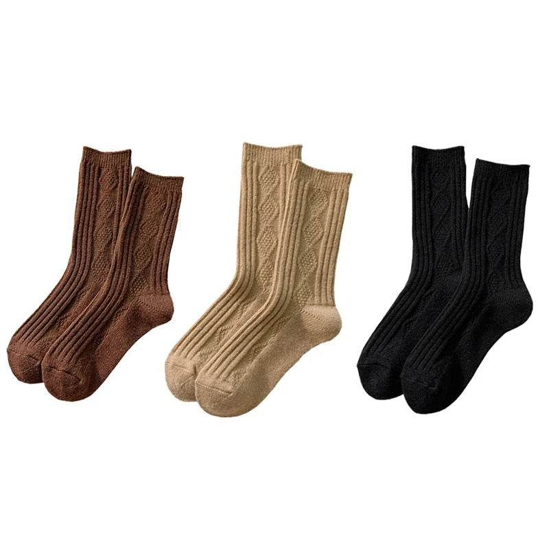 Chaussette laine femme