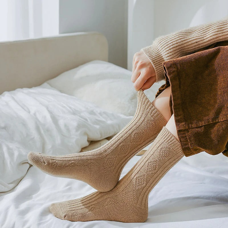 Chaussette laine femme