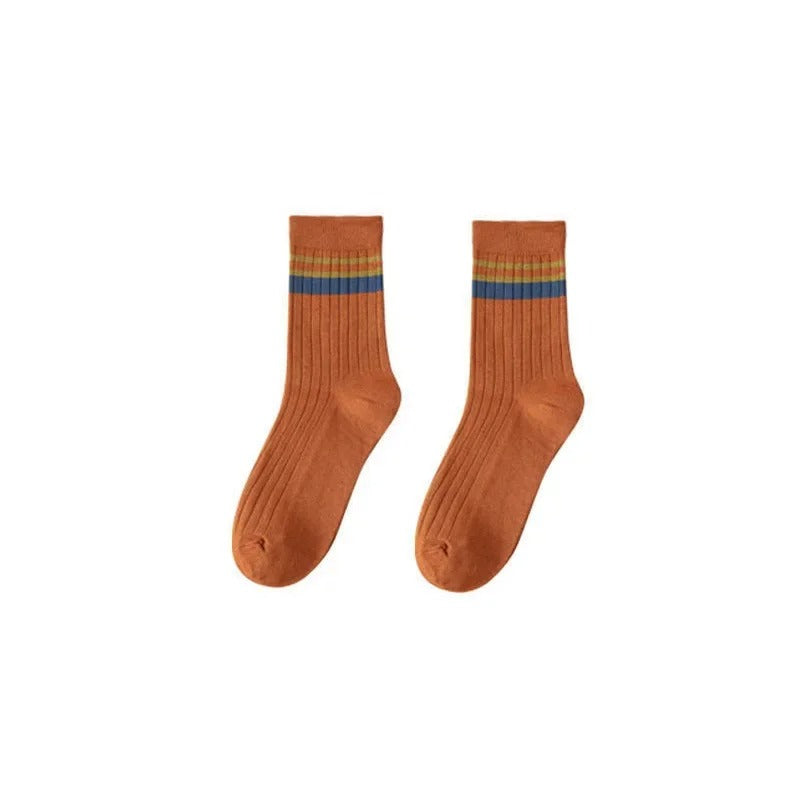 Chaussette orange