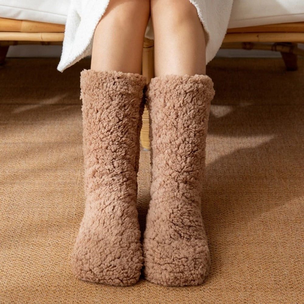 Chaussette pantoufle femme