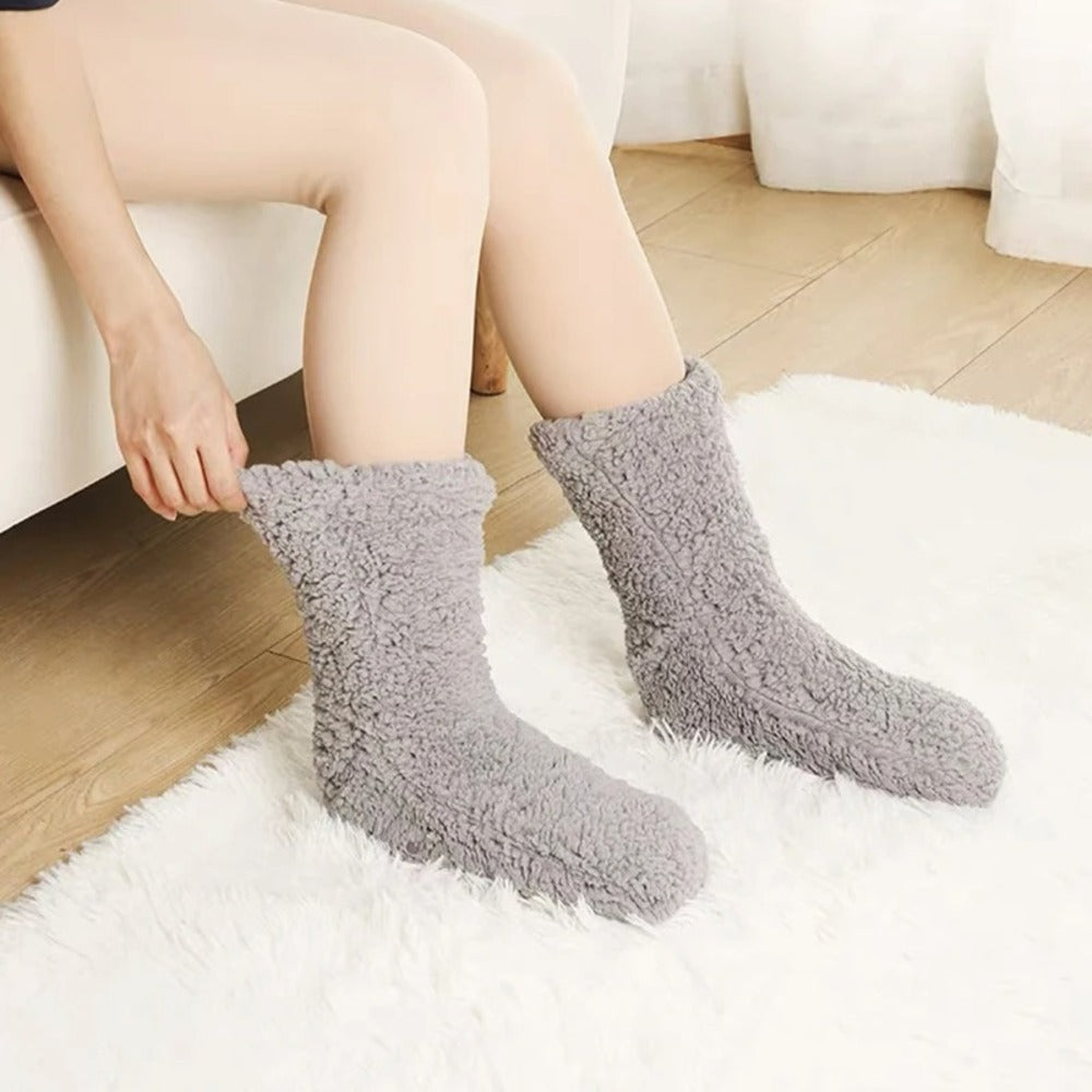 Chaussette pantoufle femme