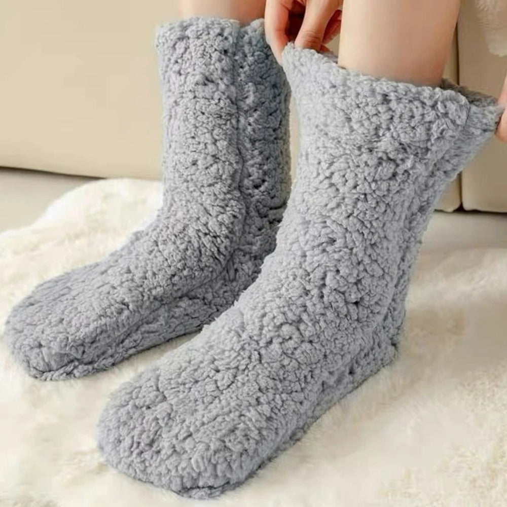 Chaussette pantoufle femme