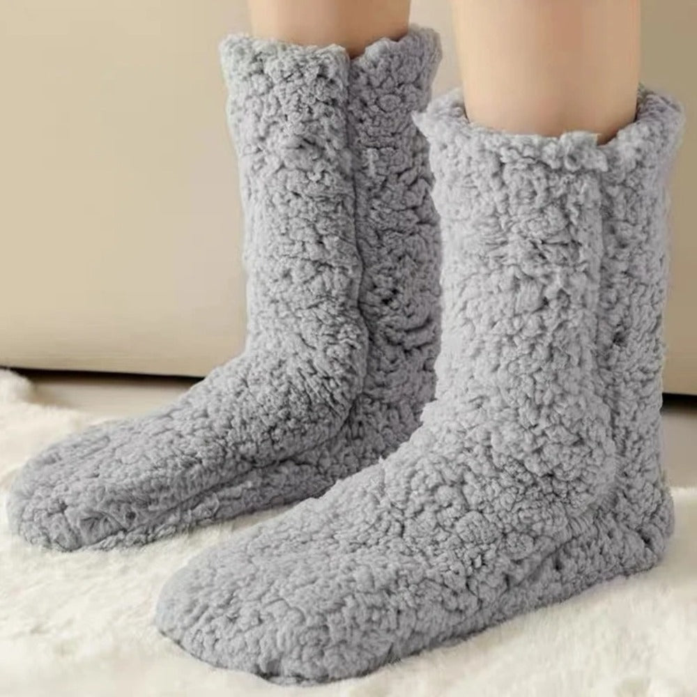 Chaussette pantoufle femme