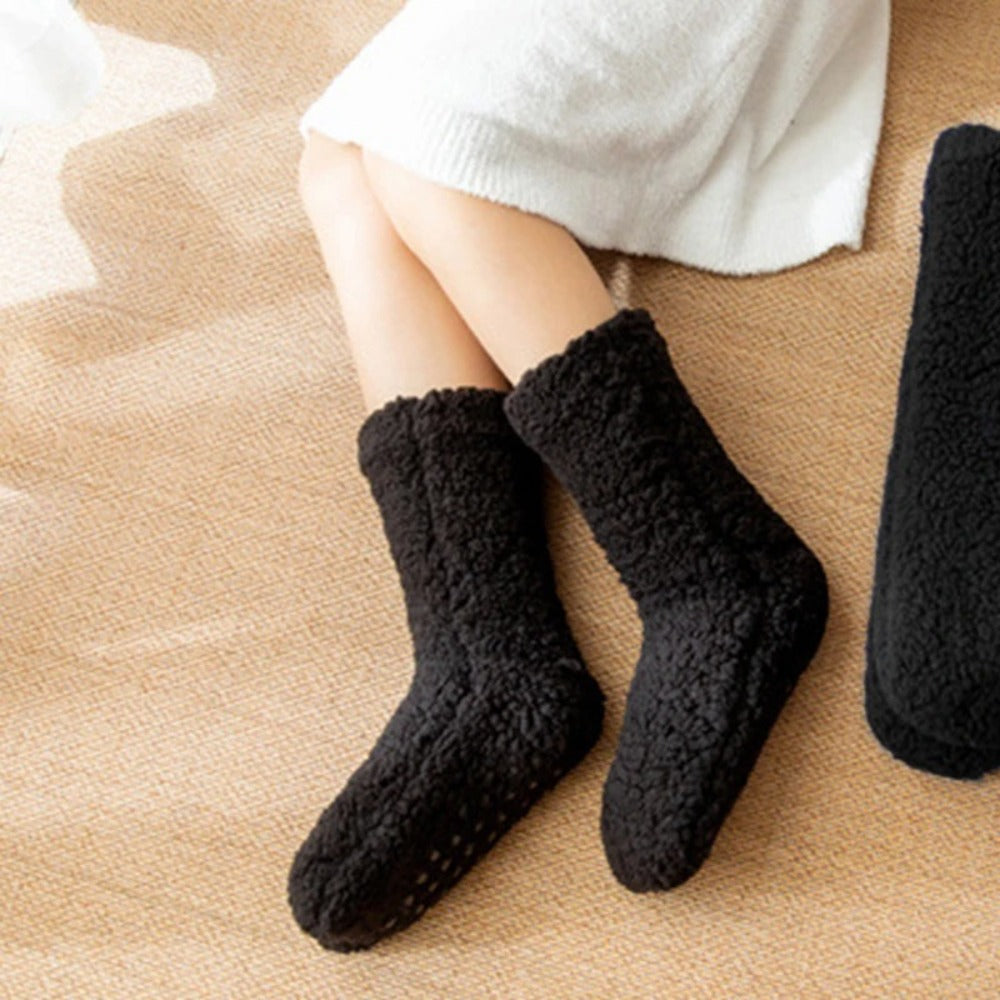 Chaussette pantoufle femme