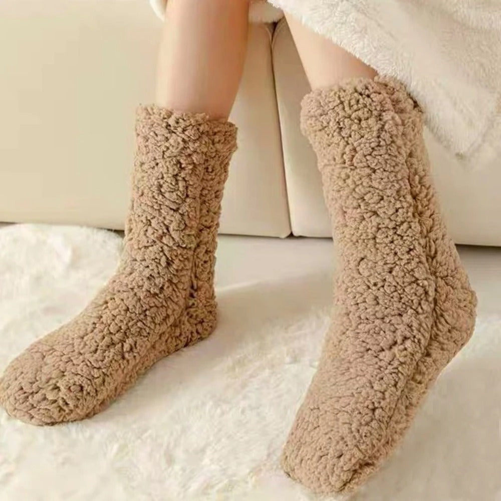 Chaussette pantoufle femme