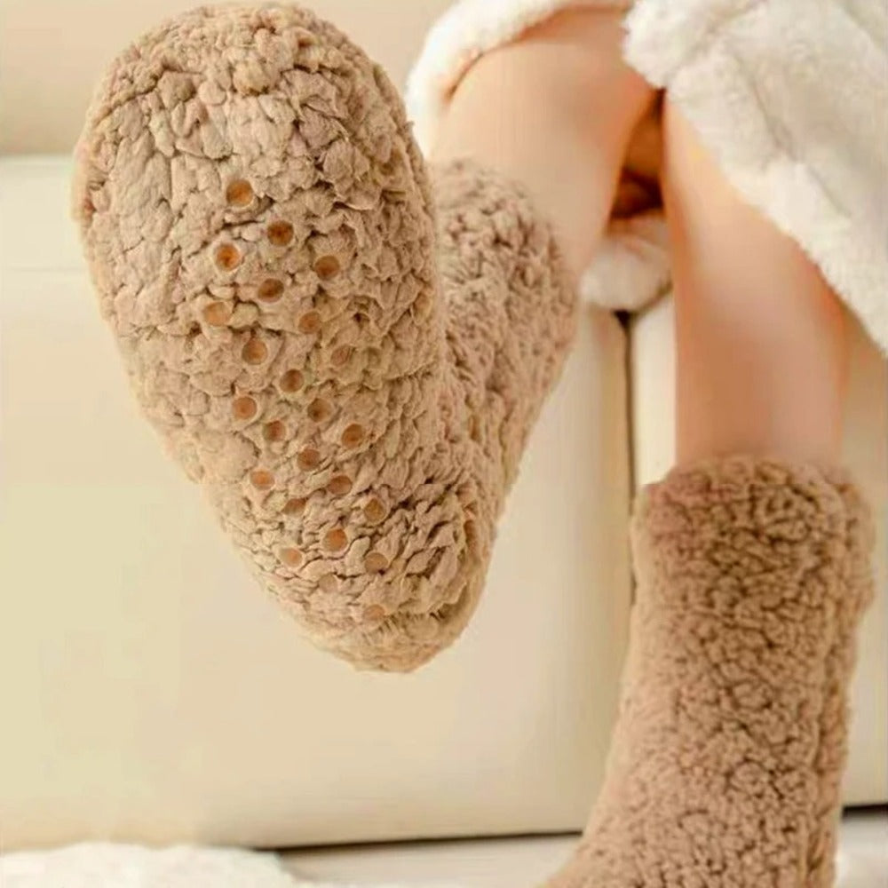 Chaussette pantoufle femme