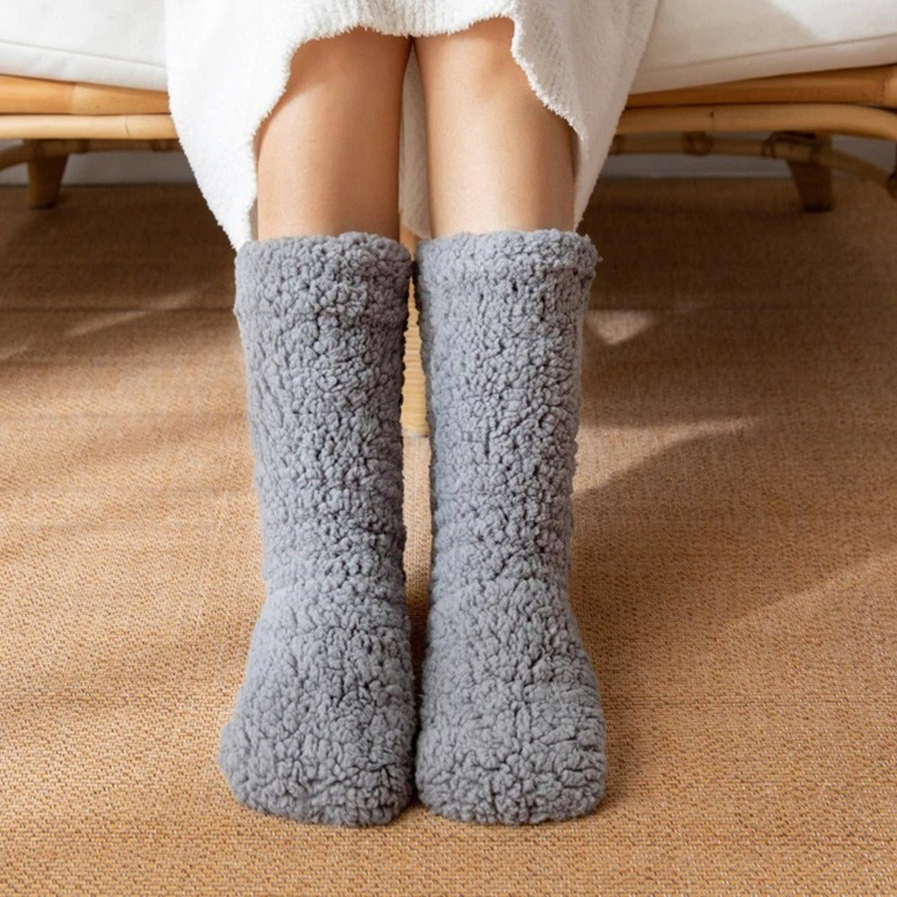 Chaussette pantoufle femme