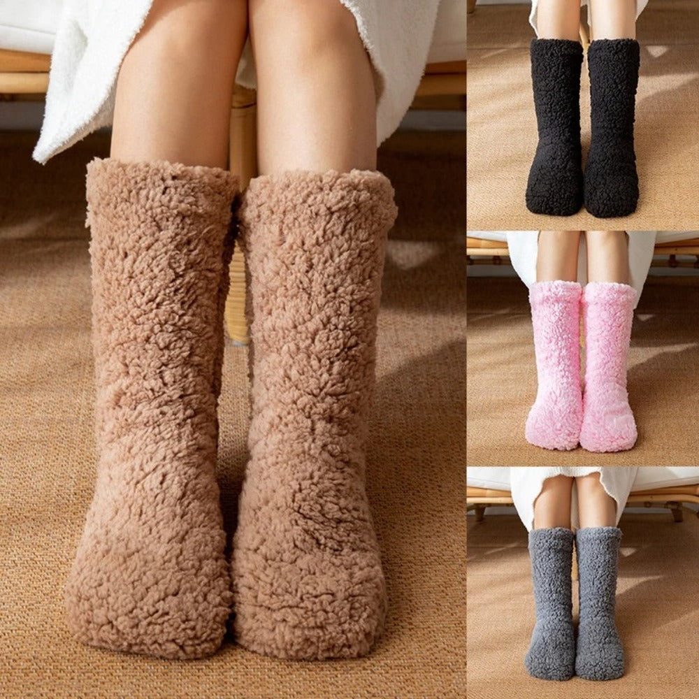 Chaussette pantoufle femme