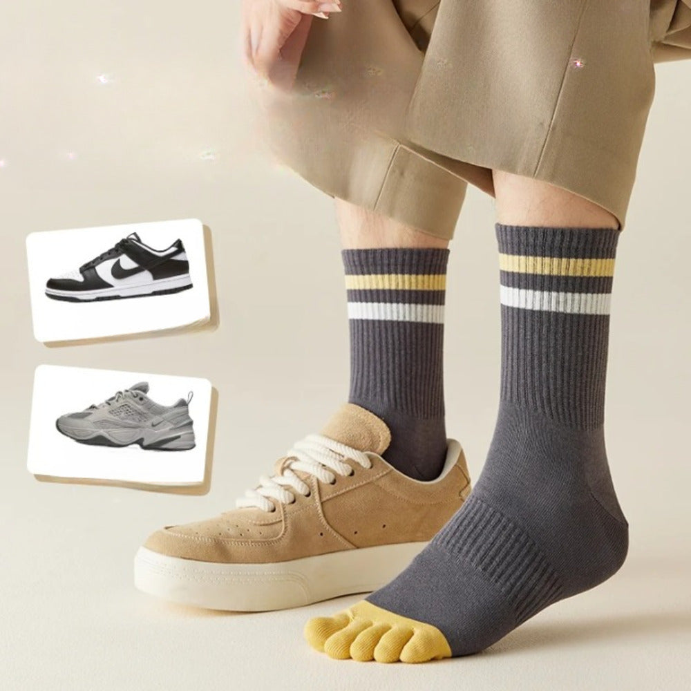 Chaussettes 100% coton homme