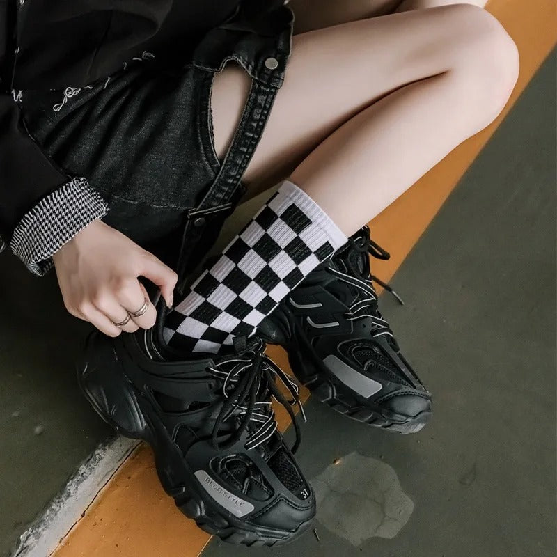 Chaussettes à motifs