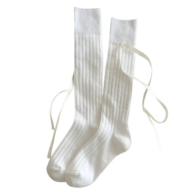 Chaussettes montantes elegantes