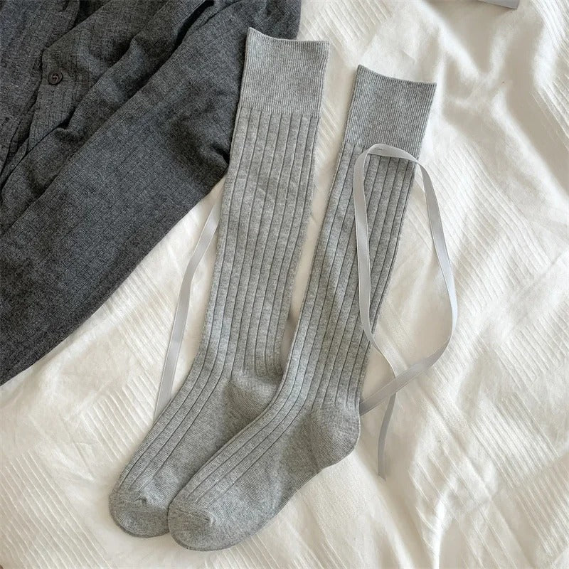 Chaussettes montantes elegantes