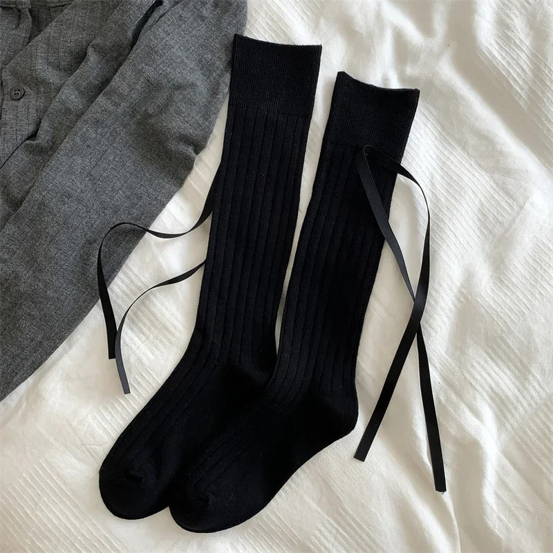 Chaussettes montantes elegantes