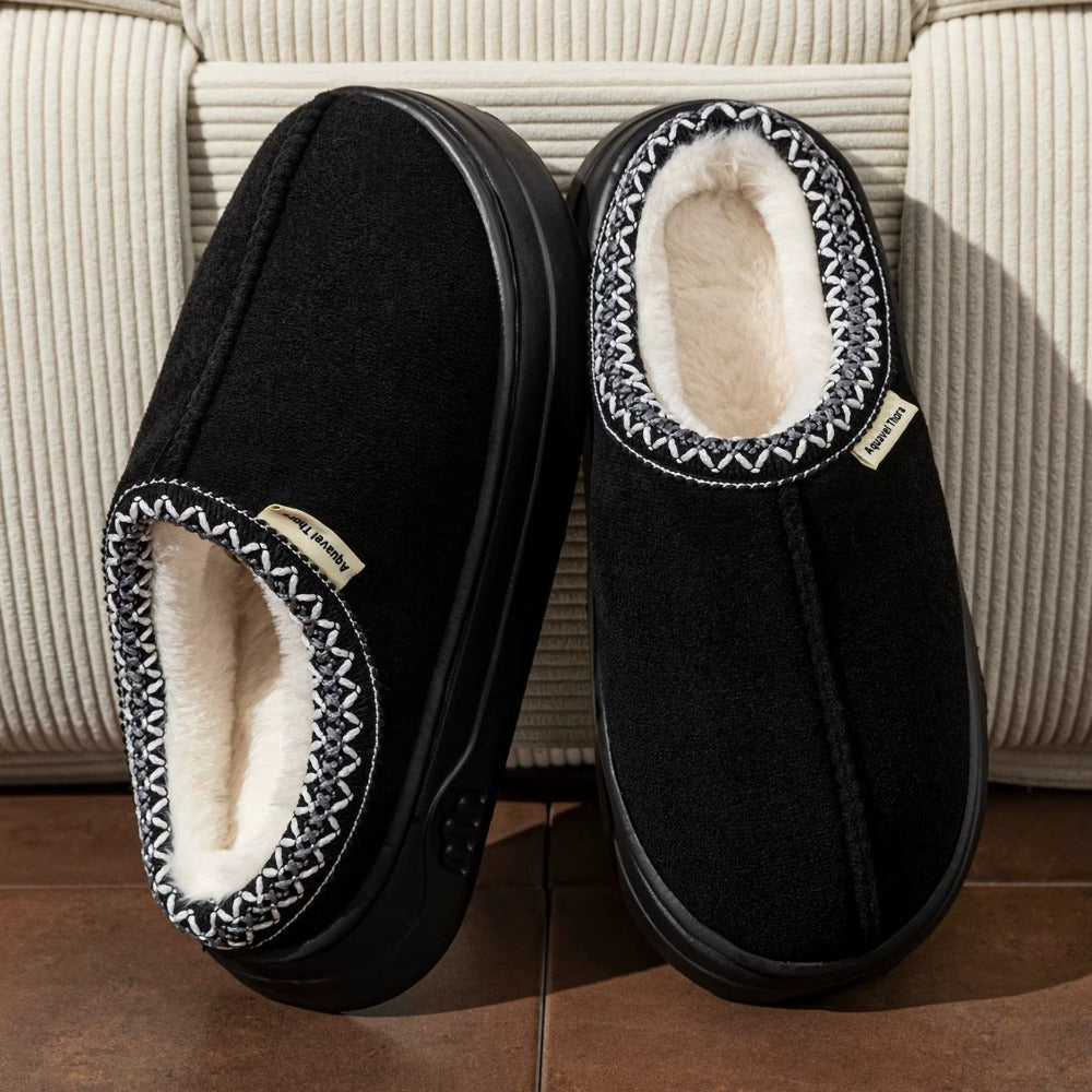 Chaussons Fourrés Femme – Chauds, Confortables & Antidérapants