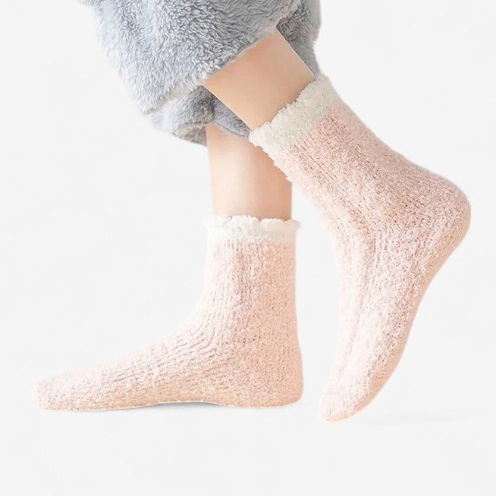 Chaussons chaussettes femme